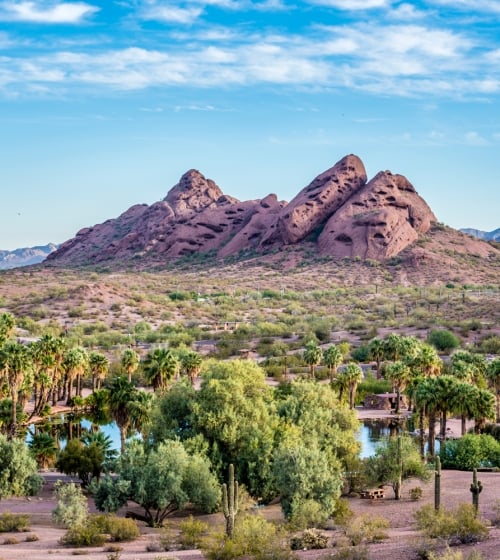 Papago Park in Arizona