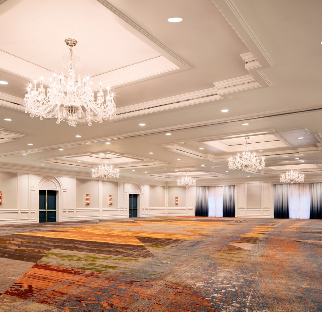 An empty Camby ballroom