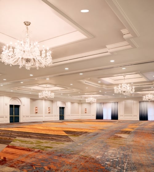 An empty Camby ballroom